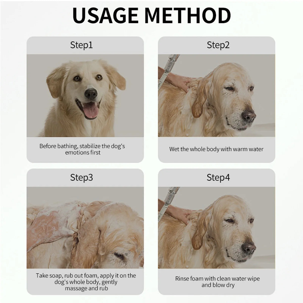 Pet Soap Bar – Dog & Cat Shampoo with Botanical Ingredients