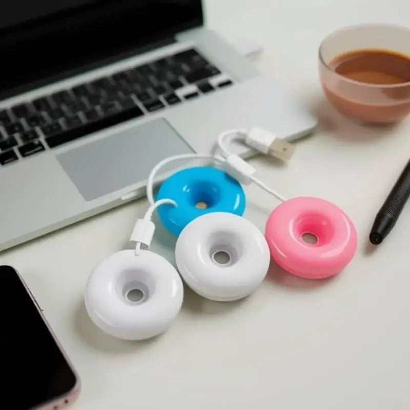 Mini Donut USB Humidifier & Aroma Diffuser | Portable Mist