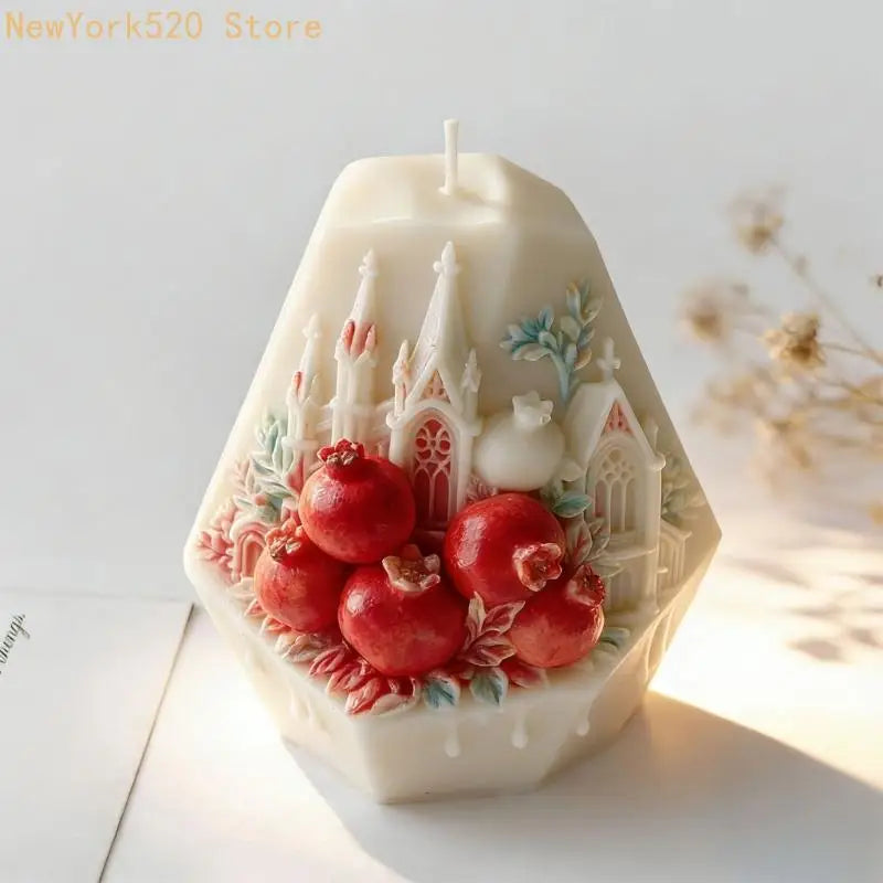 Pomegranate Silicone Mold – Resin, Soap & Chocolate Casting