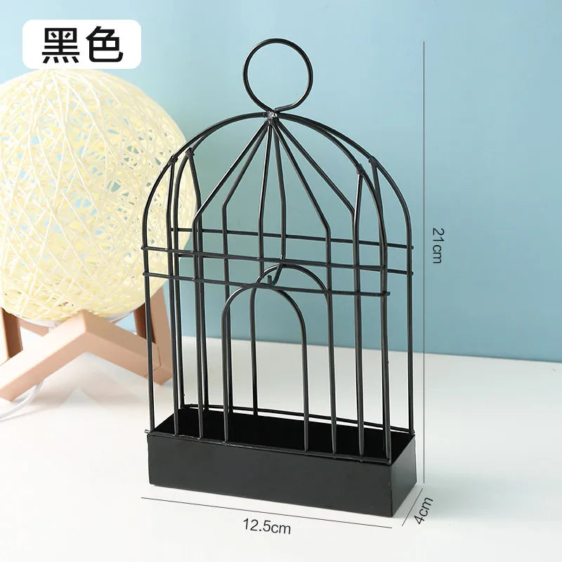 Birdcage Iron Mosquito Coil Holder & Hanging Incense Burner