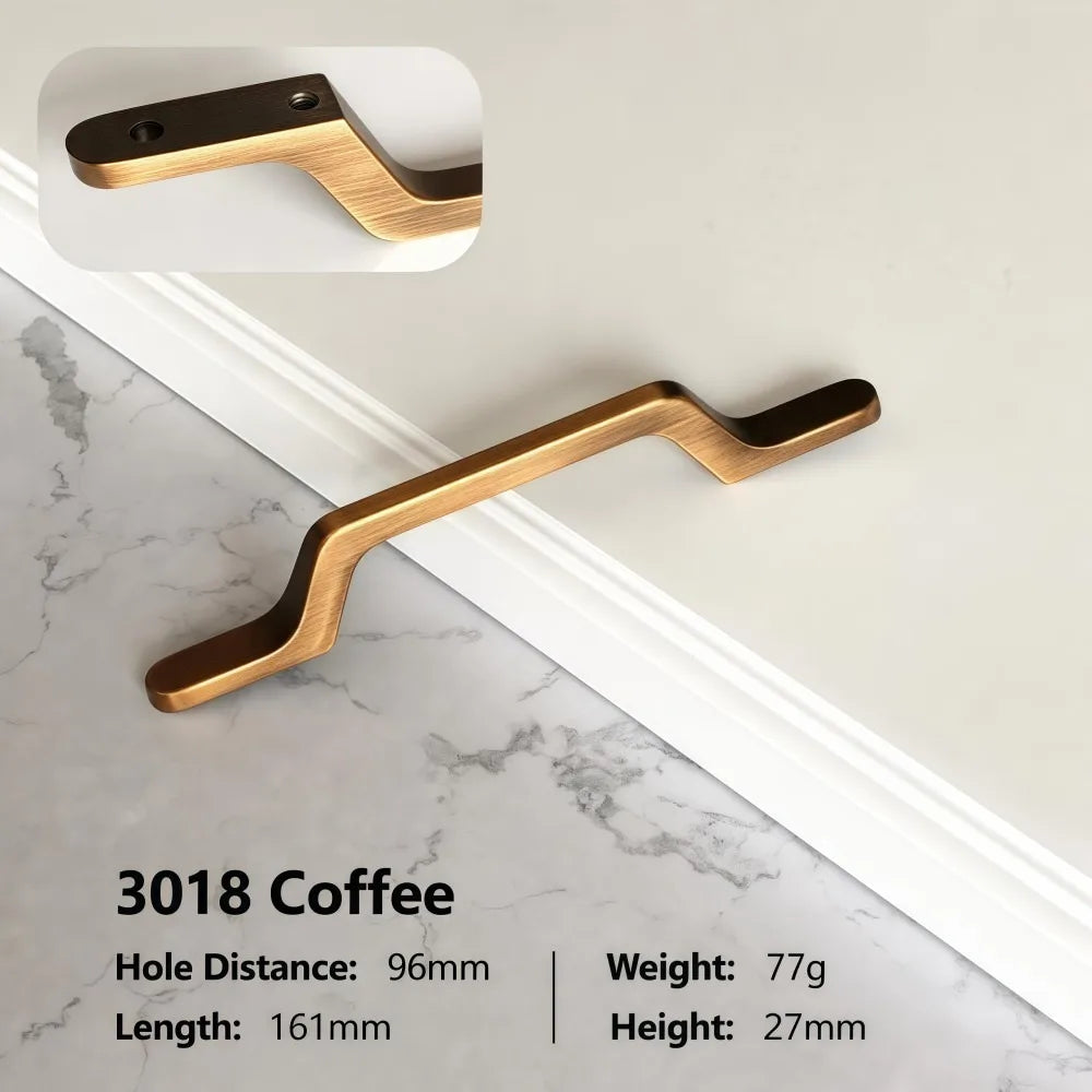 Zinc Alloy Retro Long Bar Cabinet Pull Handle – Anti-Rust