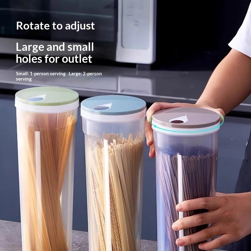 Spaghetti Pasta Storage Container – Airtight Food Canister