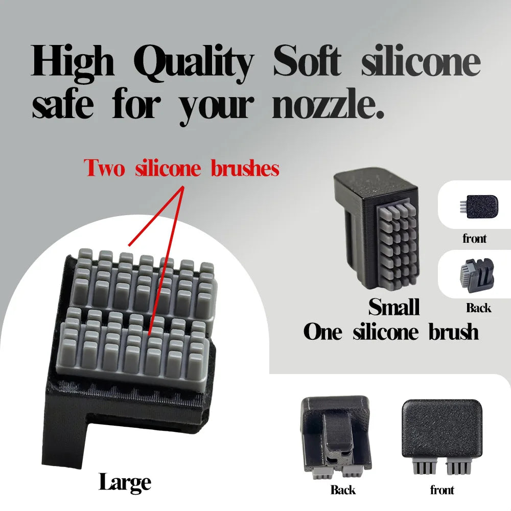 Silicone Nozzle Wiper Brush for Anycubic Kobra S1 Hotend