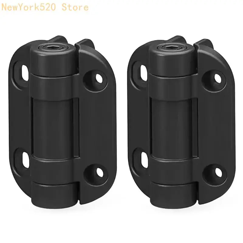 2-Pack Heavy Duty Adjustable Nylon Spring Hinges w/ Damper