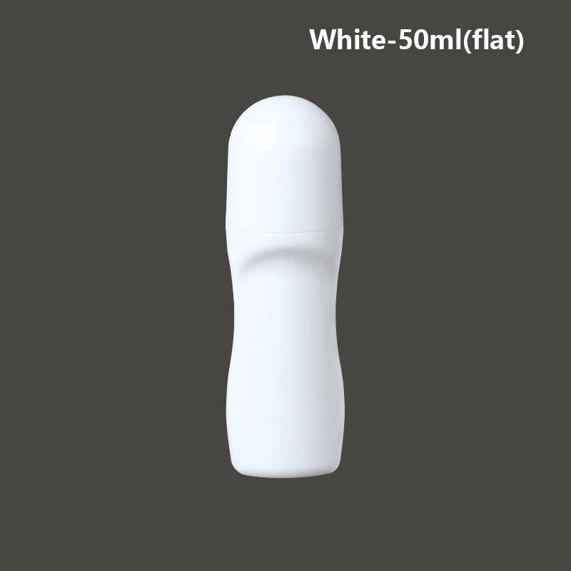 Refillable Roll-On Bottles 30–100ml | Leak-Proof HDPE
