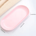 Oval Nail Art Storage Tray – Manicure Tool Organizer