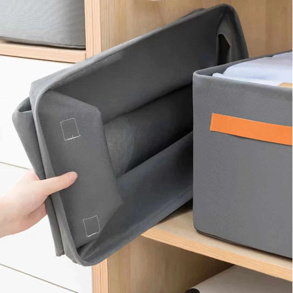 Thicken Non-Woven Clothes Storage Box & Wardrobe Organizer