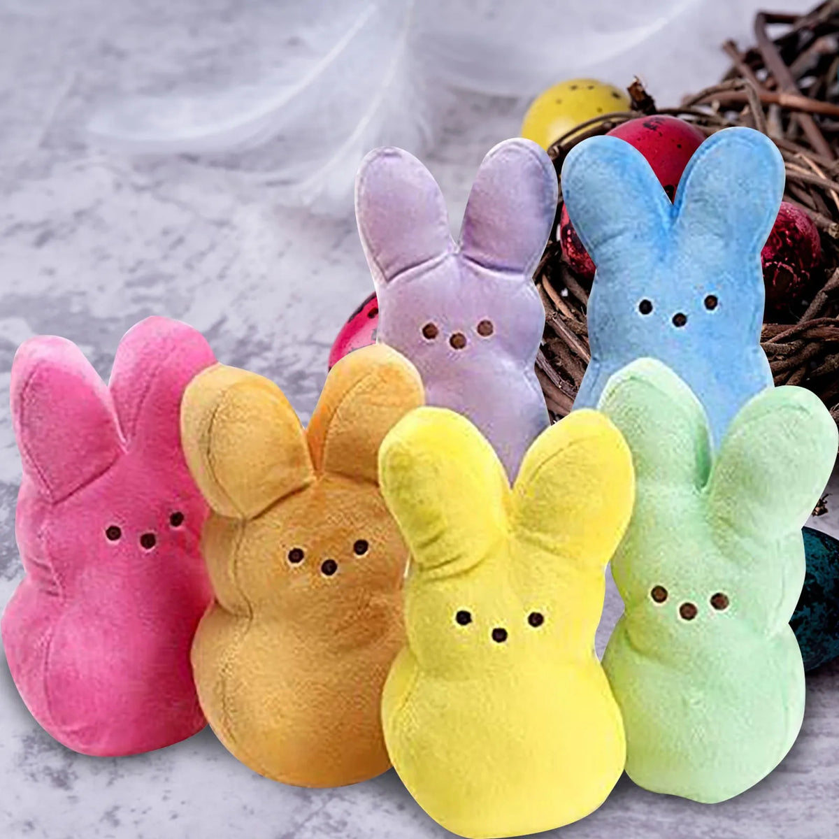 15cm Easter Plush Bunny Rabbit Stuffed Animal Toy for Kids