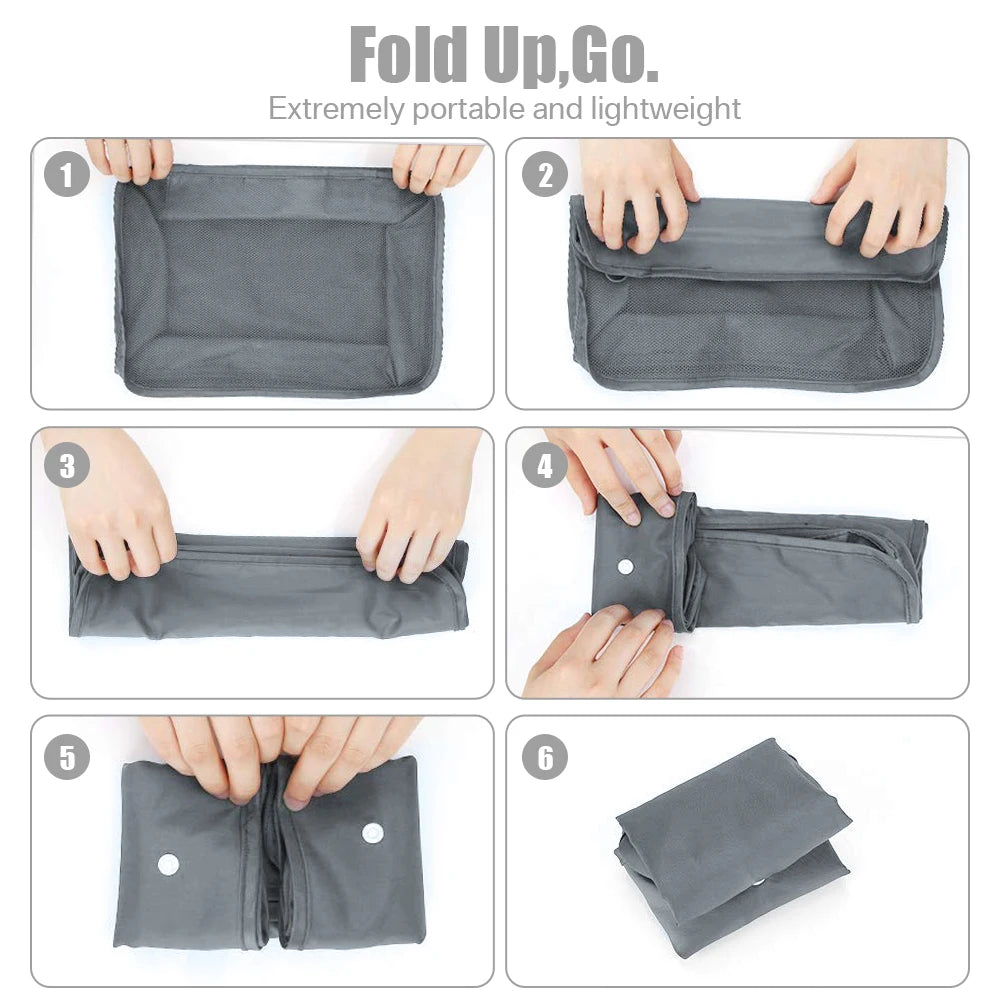 8-Piece Travel Packing Cubes Set – Suitcase Organizer Bags