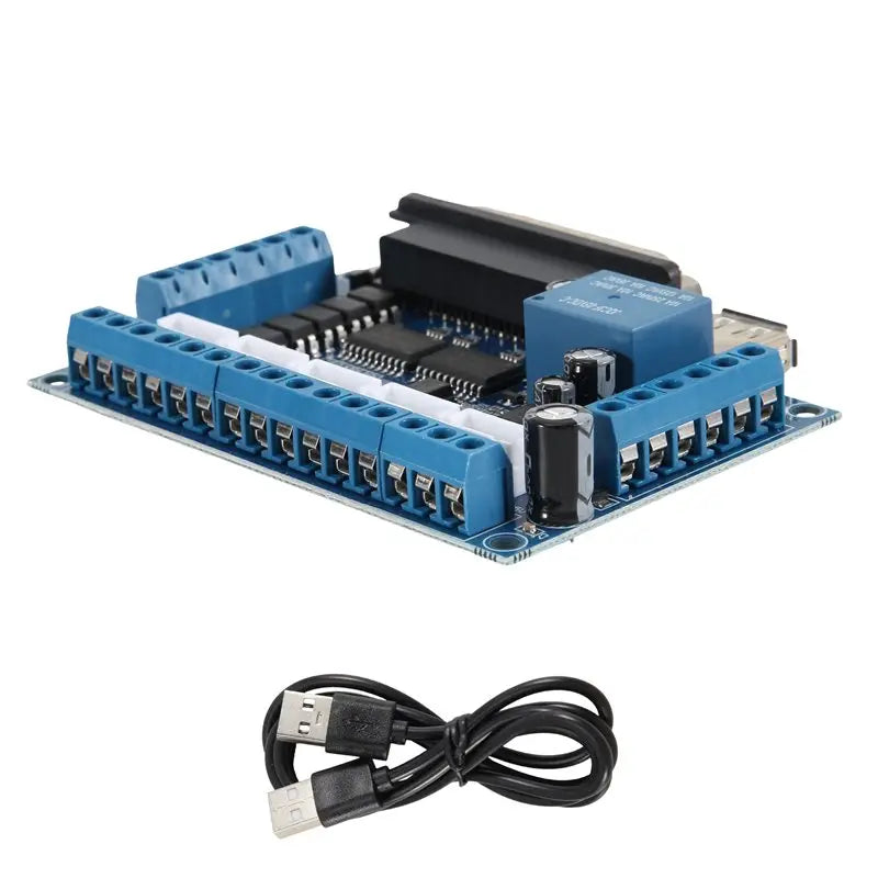 MACH3 CNC 5-Axis Interface Board with Optocoupler & USB