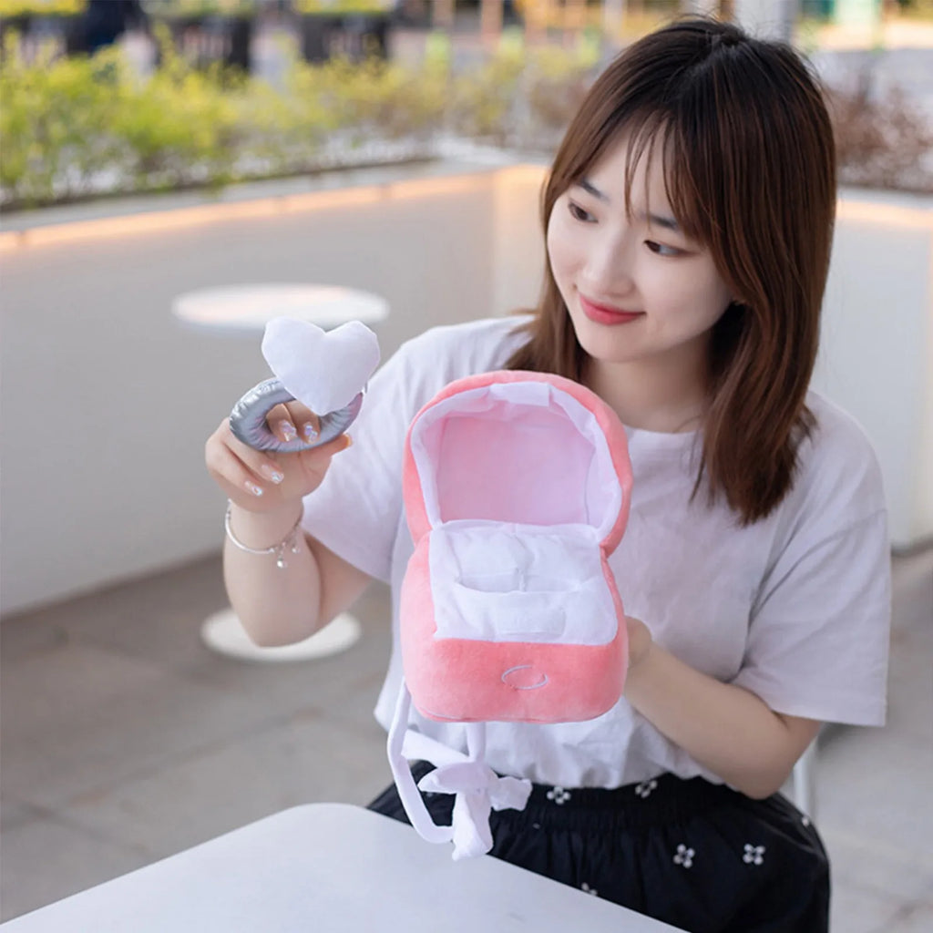 Diamond Ring Plush Toy with Box – Dog Chew & Novelty Gift