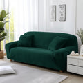 Thick Velvet Stretch Sofa Cover 1–4 Seater Non-Slip Slipcover