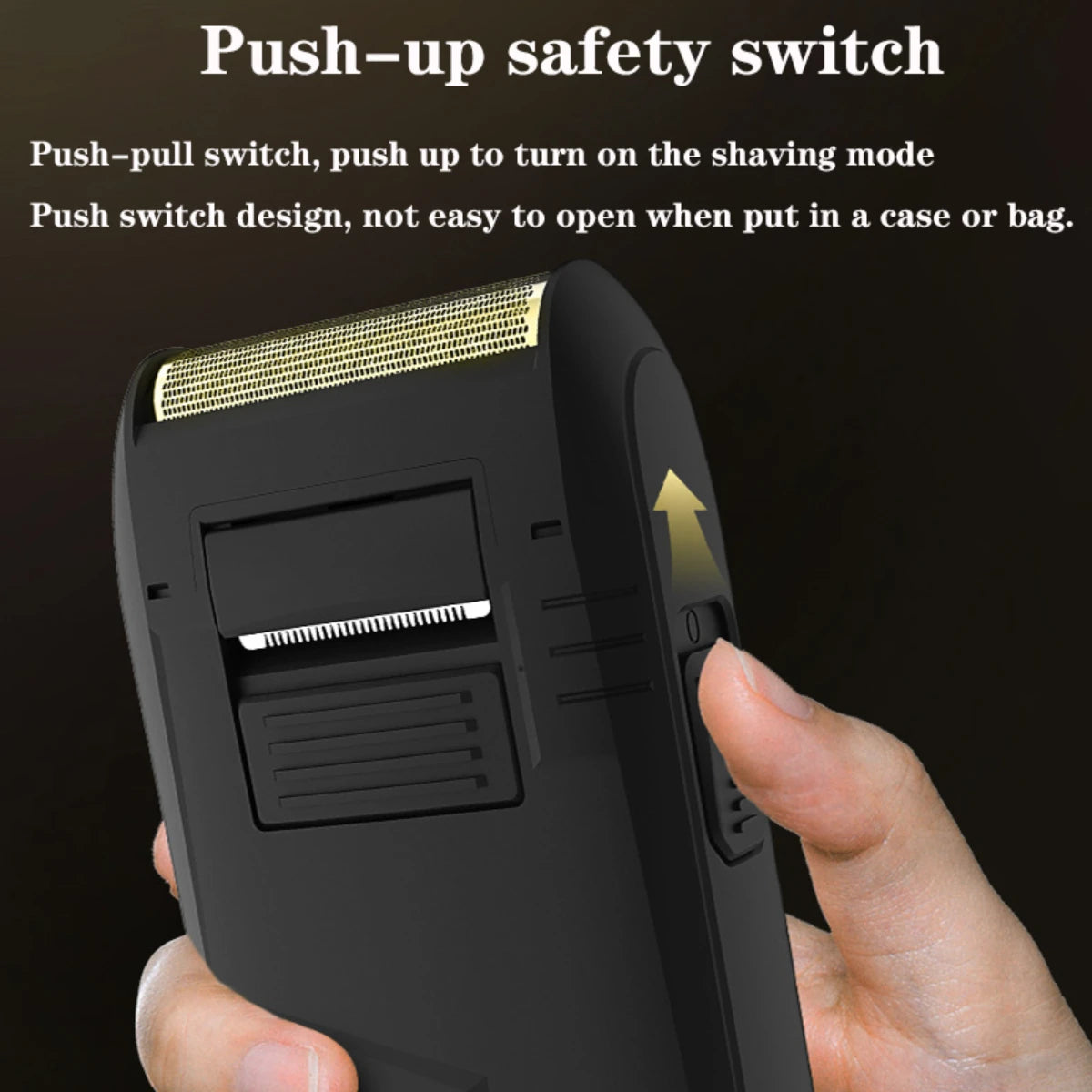 VGR V-375 Electric Foil Shaver & Beard Trimmer for Men