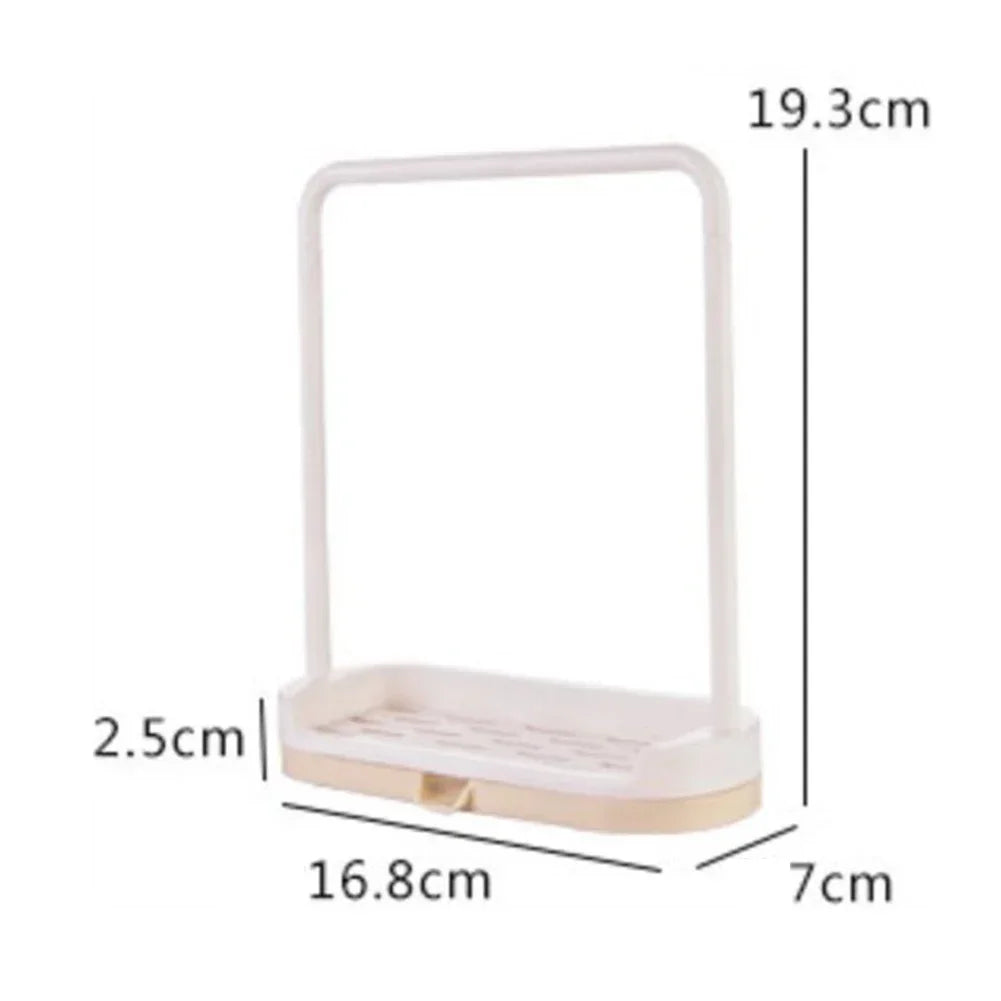 Kitchen Sink Organizer – Sponge Holder, Soap Dish & Towel Rack