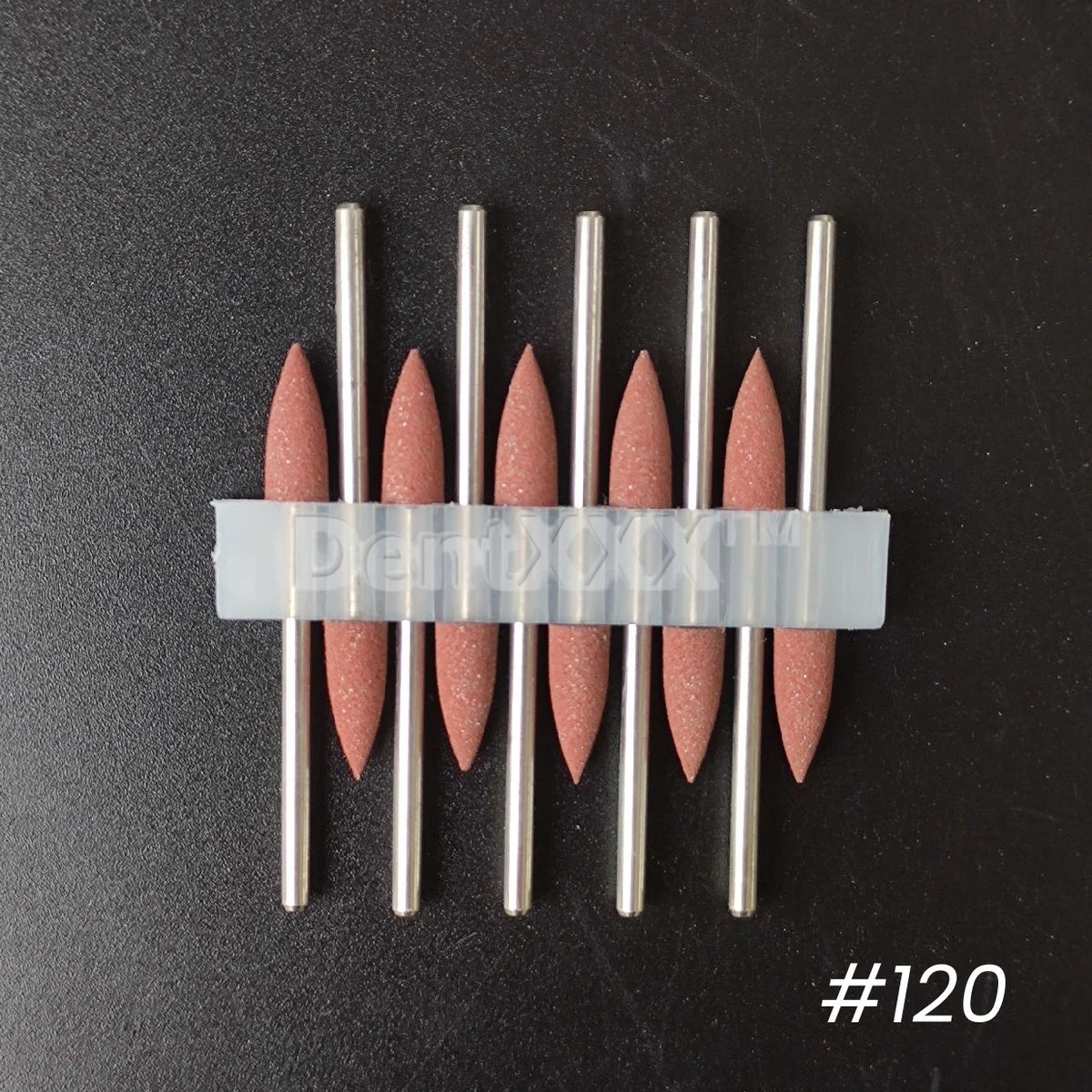 Silicone Nail Drill Bits 10/50/100Pcs – 7 Grits Polishing Heads