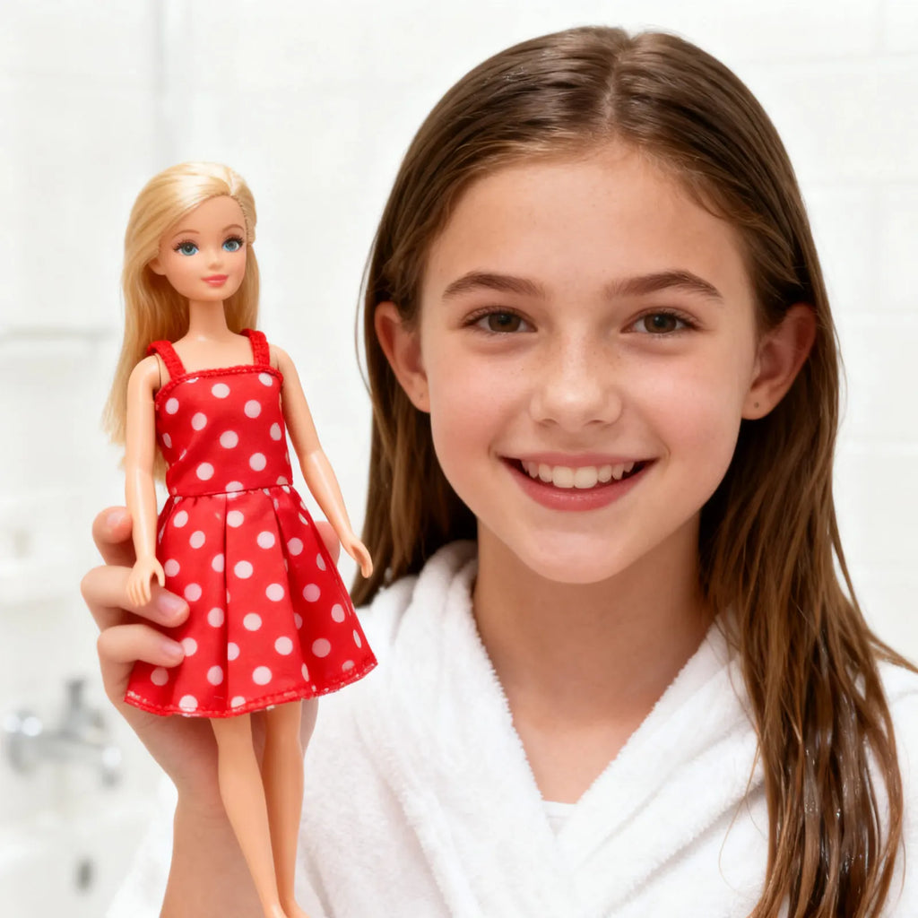 32-Piece Doll Clothes & Accessories Set – Dresses, Shoes & More