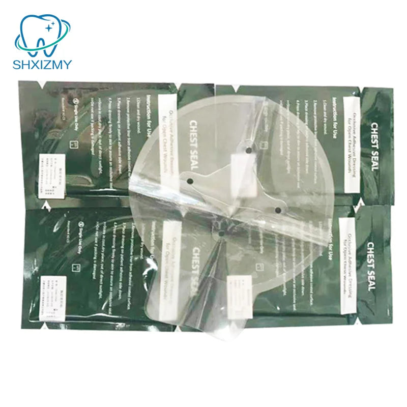 Occlusive Chest Seal Adhesive Dressing – Emergency First Aid