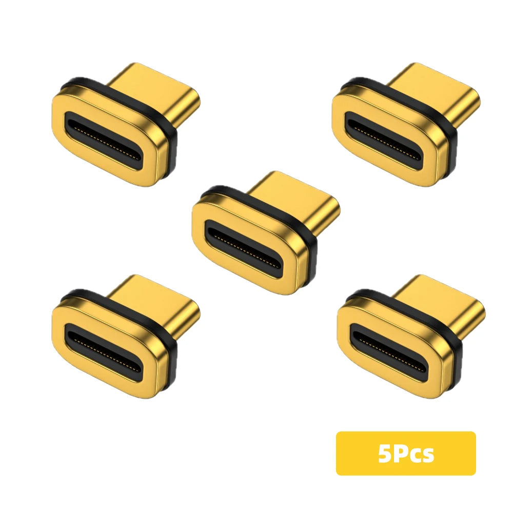 USB-C 24-Pin Magnetic Adapter Tips USB 4.0 – 3/5/10 Pack