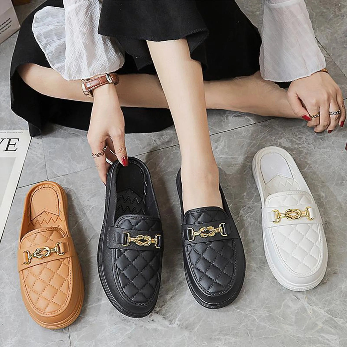 Women's Anti-Slip Casual Beach Flat Slippers – Summer Style