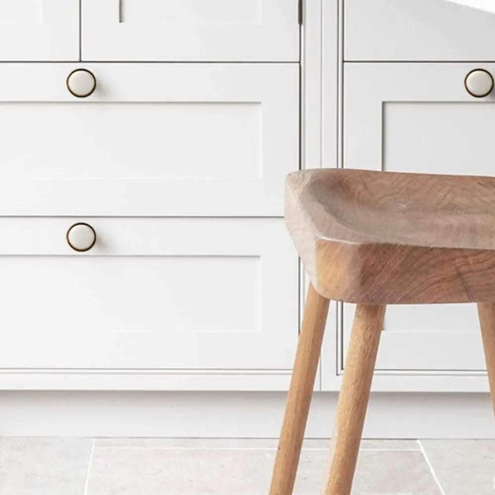 Modern Ceramic Cabinet Handles – Gold & Silver Drawer Pulls