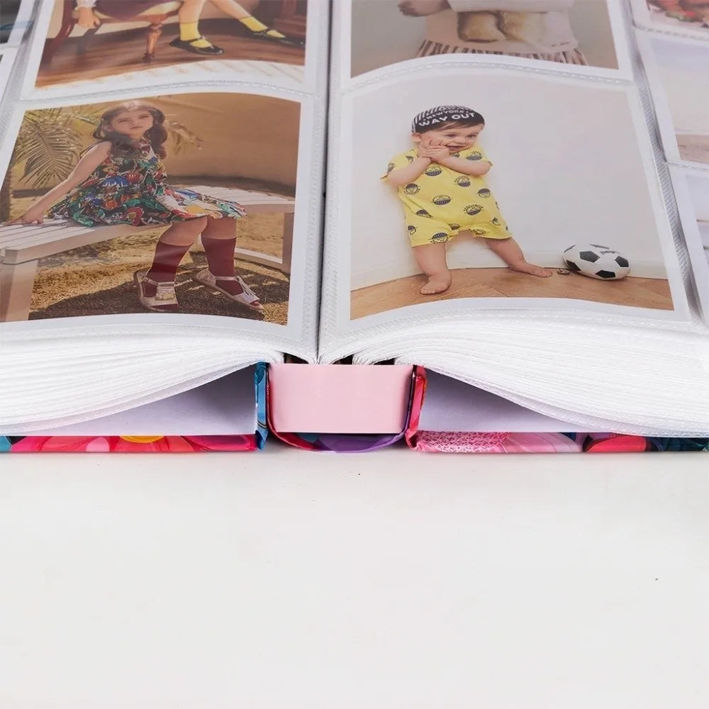 6-Inch 500-Pocket Slip-In Photo Album Large Capacity – VIBE