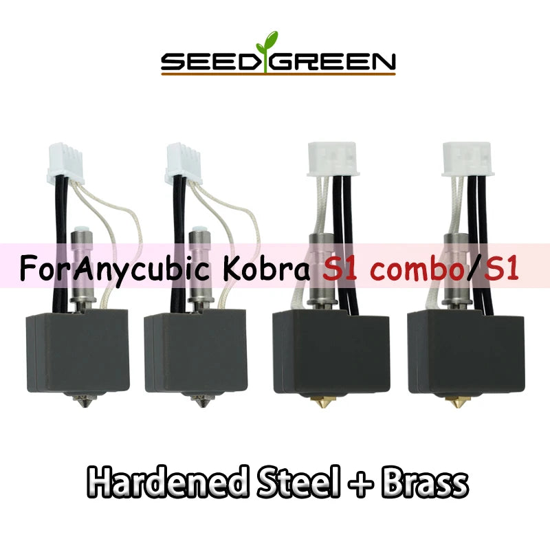 Anycubic Kobra S1 & S1 Combo Hotend Kit – 0.2–0.8mm Nozzle