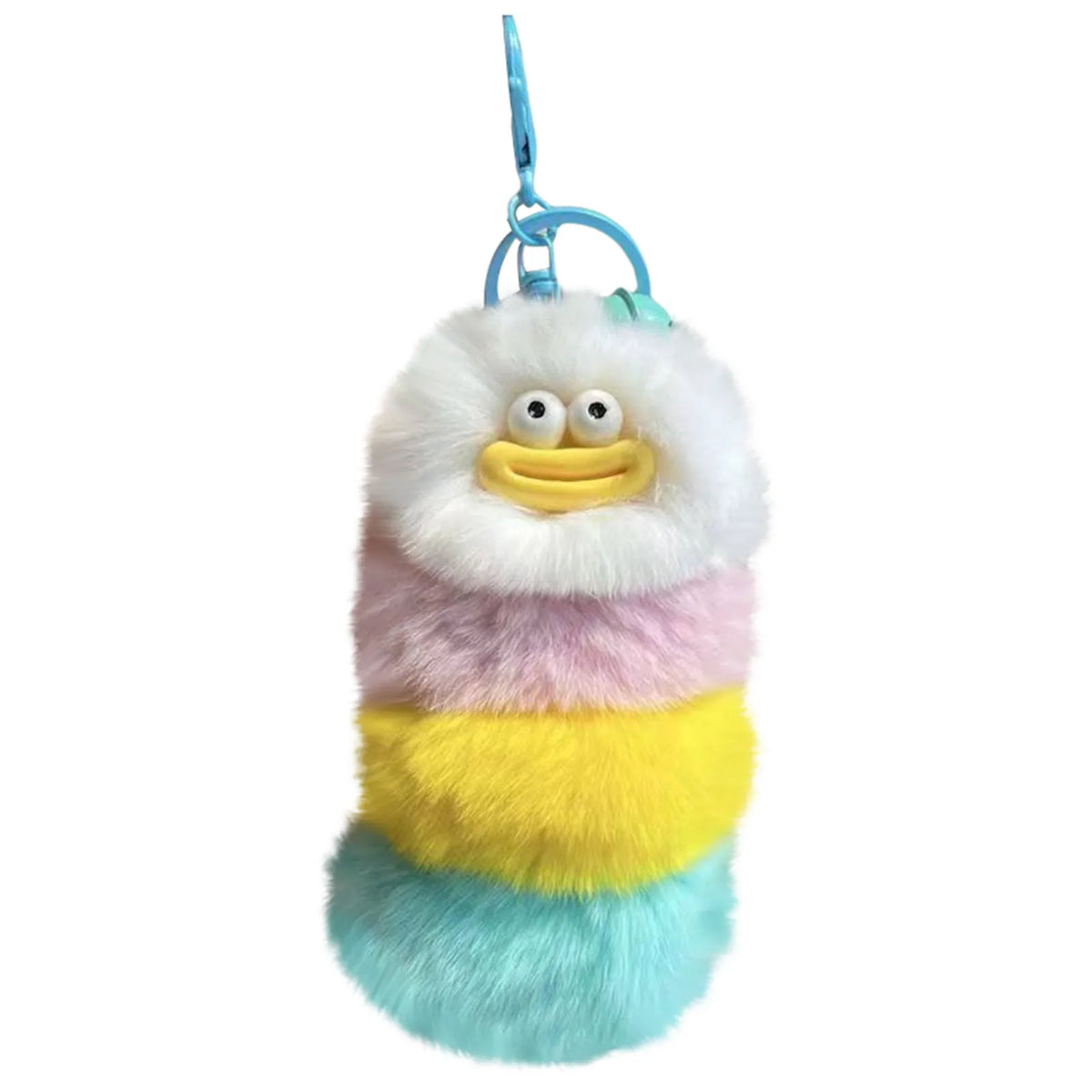 Plush Worm Keychain – Cute Back to School Gift Charm