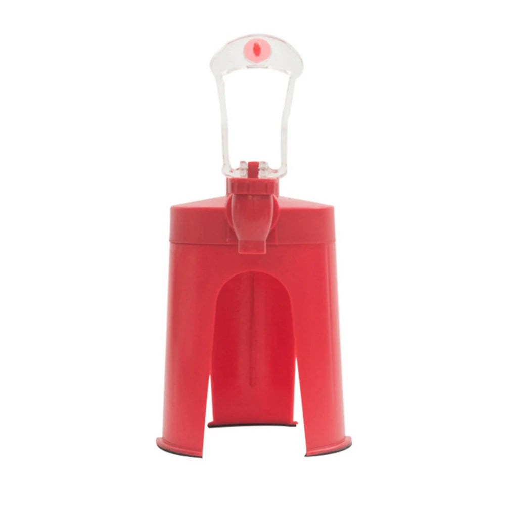 Upside Down Soda & Drink Dispenser Bottle | Push-Tap