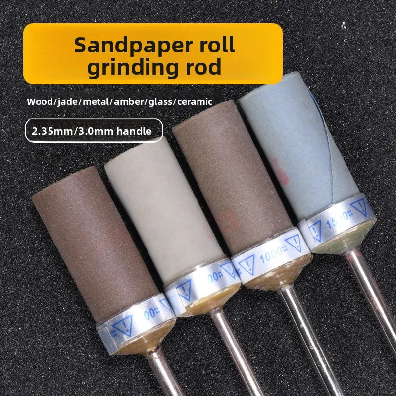 Sandpaper Sticks & Wheels – Wood Carving Mirror Polishing Set