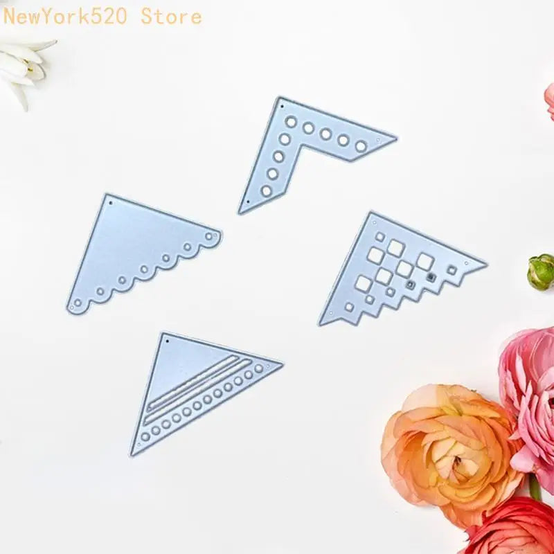 Lace Corner Metal Cutting Dies – Scrapbooking & Card Making