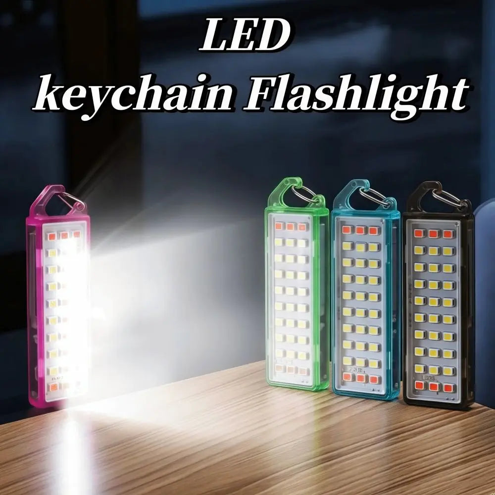 Mini Keychain LED Flashlight – Rechargeable & Waterproof