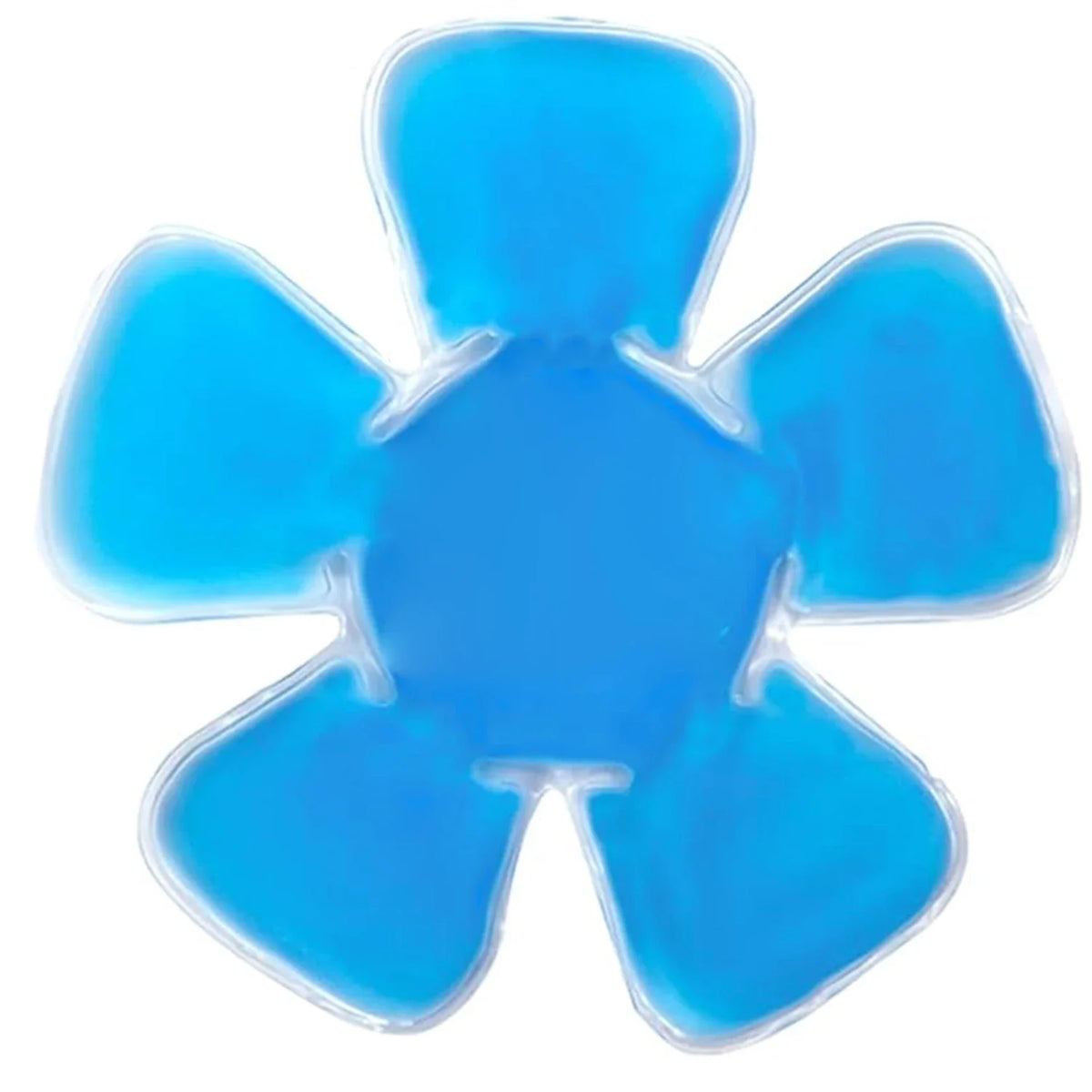VIBE Blue PVC Gel Ice Pack – Cooling Pad for Helmets & Hats