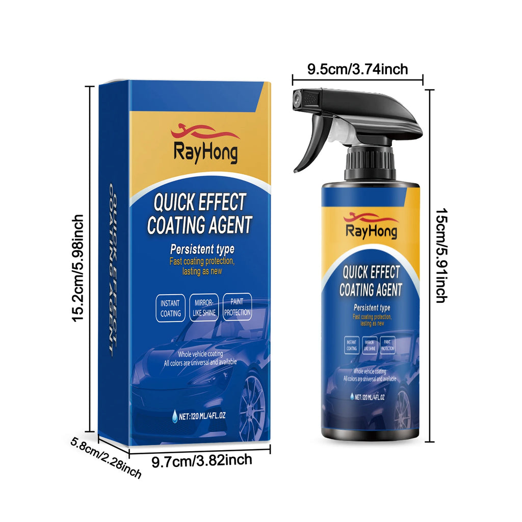 Car Scratch Repair Polishing & Coating Spray 120ml | VIBE