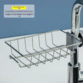 Stainless Steel Sink Organizer Rack – Sponge & Soap Holder