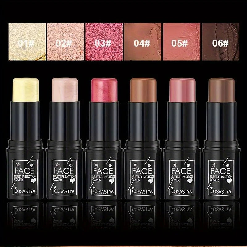 3-in-1 Waterproof Makeup Stick – Blush, Eye Shadow & Highlighter