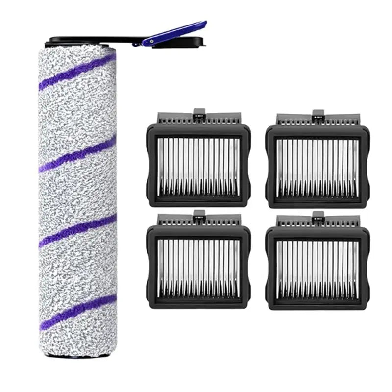 Narwal S20 Pro Replacement Roller Brush & 4 HEPA Filters Kit