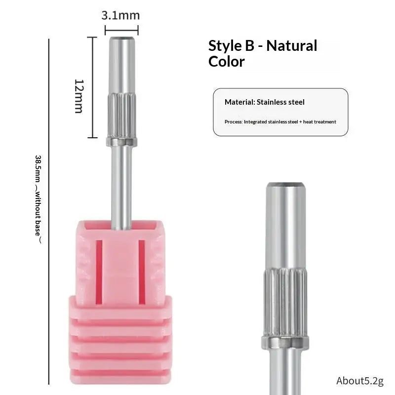 Stainless Steel Mandrel Bit for Nail Sanding Bands | 1 Pc