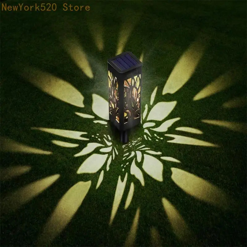 Solar Hollow LED Garden Stake Light – Waterproof Walkway Lamp