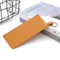 PU Leather Glasses Pouch – Anti-Scratch Sleeve with Key Ring
