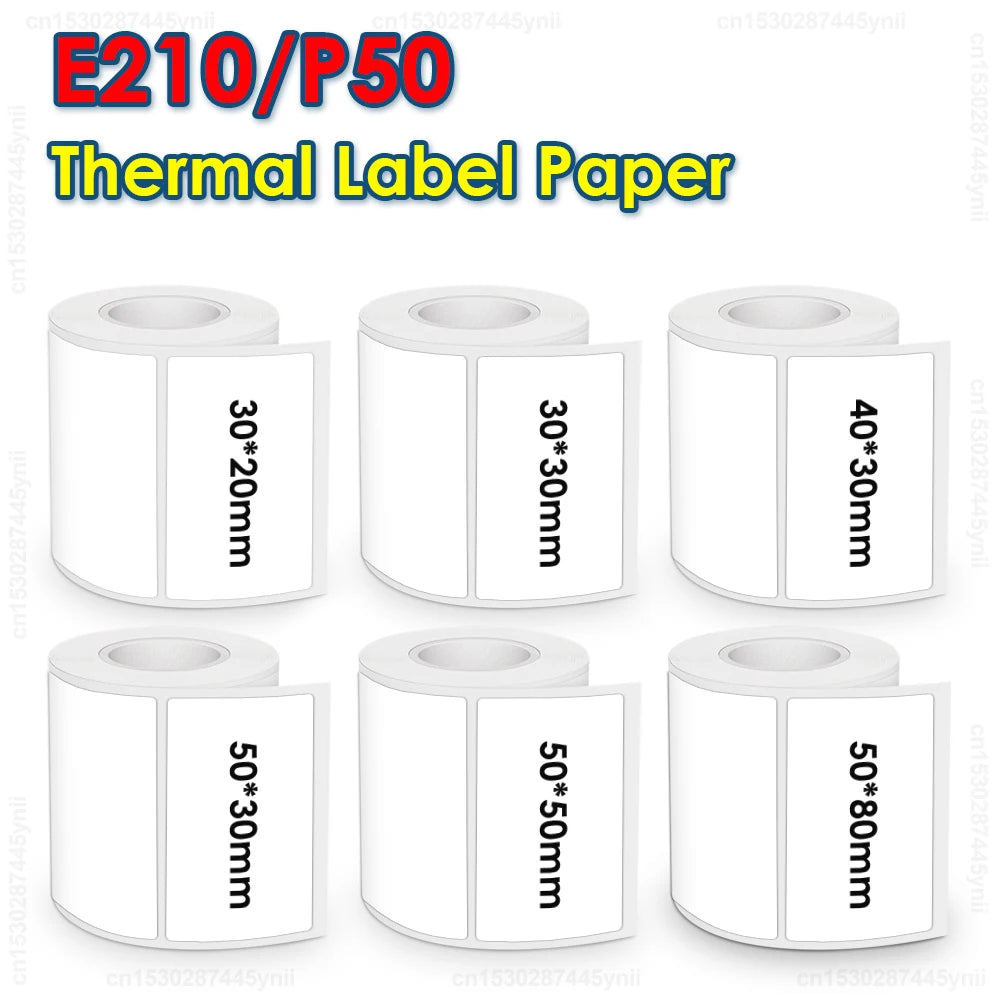 Labelwell E210 Thermal Label Paper Rolls | Self-Adhesive Stickers