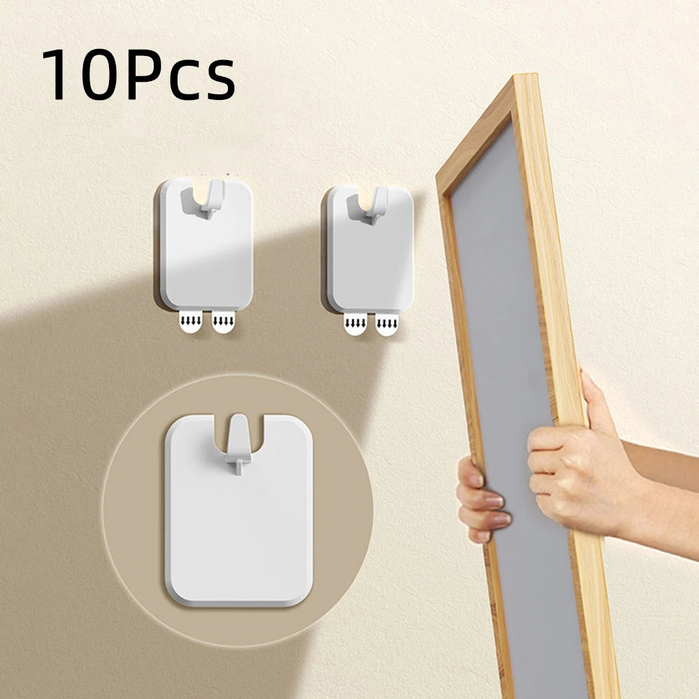 No-Drill Adhesive Picture Frame Hooks – Damage-Free Hangers