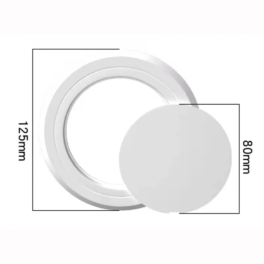 Round PVC Access Panel Self-Adhesive Wall Hole Cover | 5 Sizes