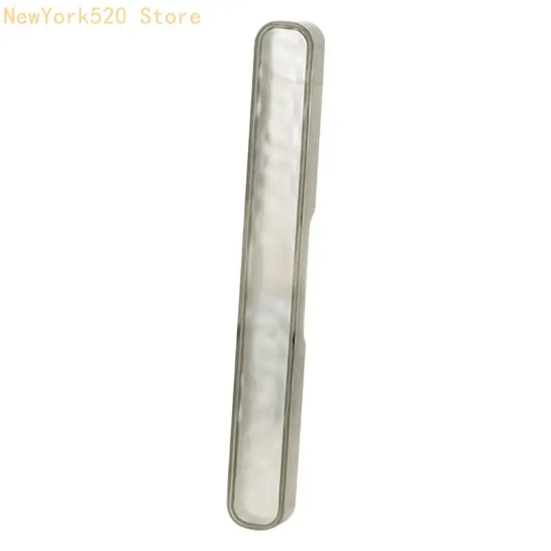 Travel Toothbrush Case with Secure Lid – Ice Texture ABS
