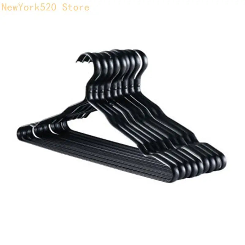 10-Pack Aluminum Alloy Heavy Duty Clothes Hangers – Rust-Free