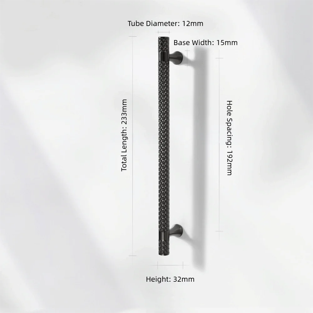 Zinc Alloy Cabinet Handles – Gold, Black & Copper Pulls