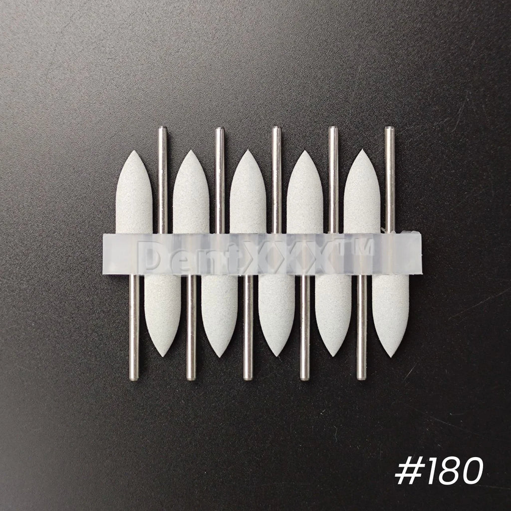 Cone Silicone Nail Polishers 7 Grits Set – 10/50/100 Pcs