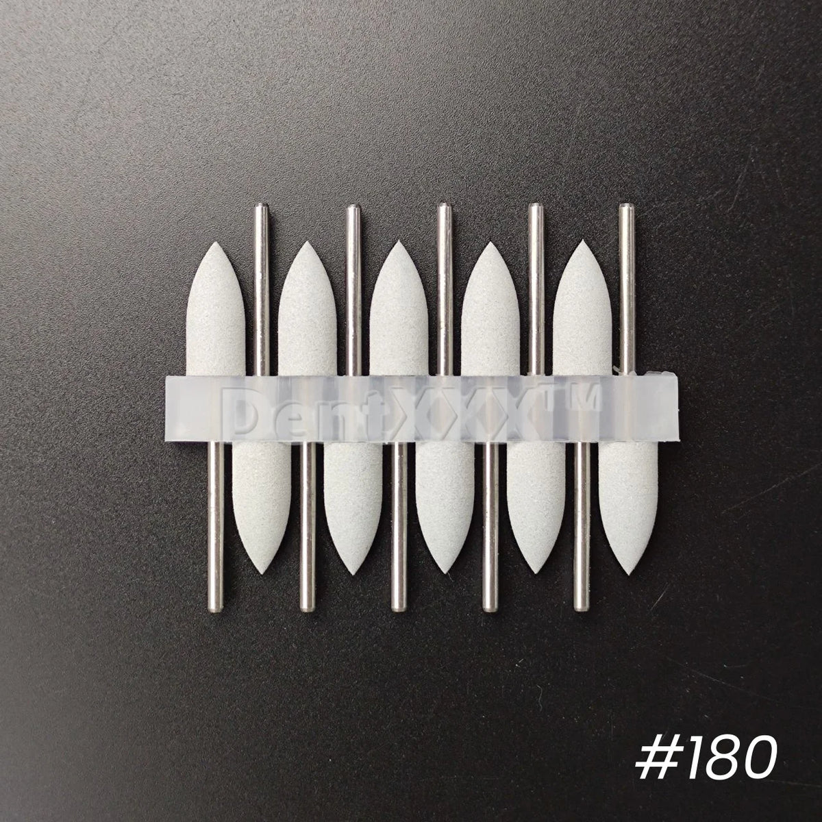 Cone Silicone Nail Polishers 7 Grits Set – 10/50/100 Pcs