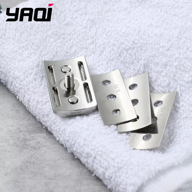 YAQI Trifecta Adjustable Safety Razor Head 316 Stainless Steel