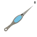 Reverse Tweezers Stainless Steel Lash Extension Makeup Tool