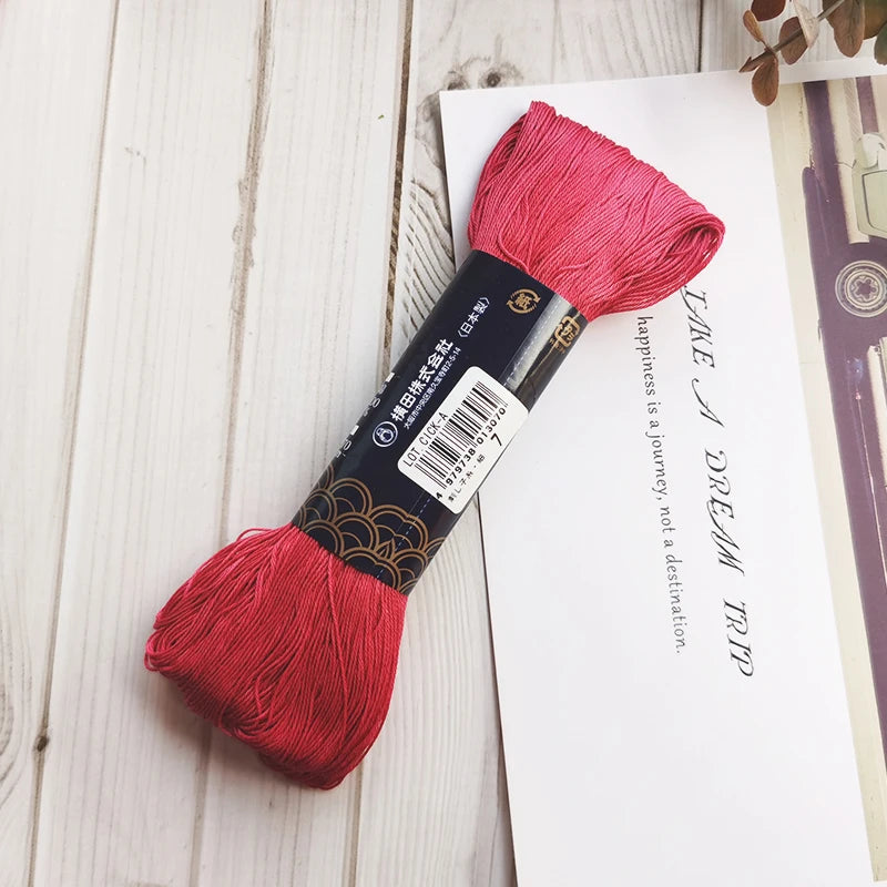 Yokota DARUMA 4-Strand Cotton Embroidery Thread 170m